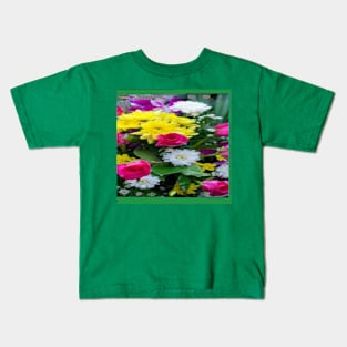 Bunch of flowers illustration Kids T-Shirt